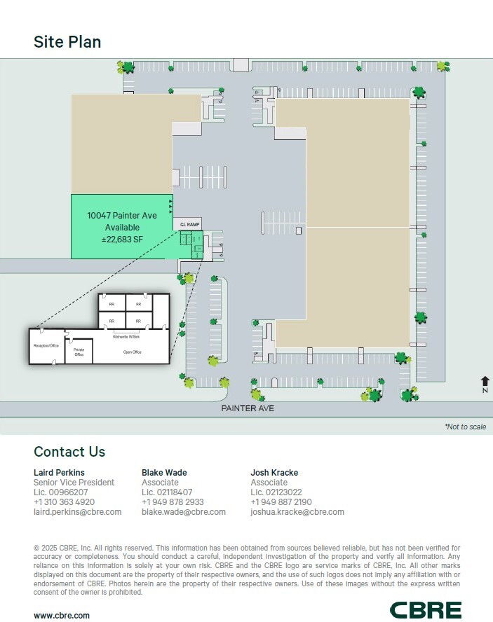 10047-10051 Painter Ave, Santa Fe Springs, CA for lease Site Plan- Image 1 of 1