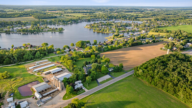 13990 E Chicago Rd, Cement City, MI - aerial  map view - Image1