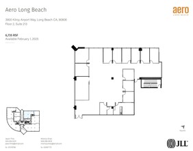 3900 Kilroy Airport Way, Long Beach, CA for lease Floor Plan- Image 1 of 1