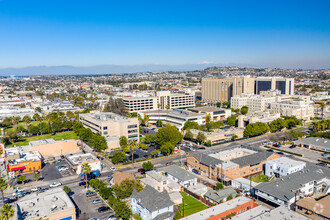 1040 Elm Ave, Long Beach, CA - aerial  map view