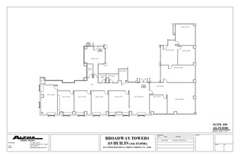 615 N Upper Broadway St, Corpus Christi, TX for lease Site Plan- Image 1 of 2