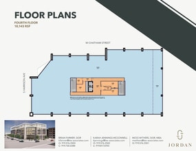 155 W Chatham St, Cary, NC for lease Floor Plan- Image 1 of 1