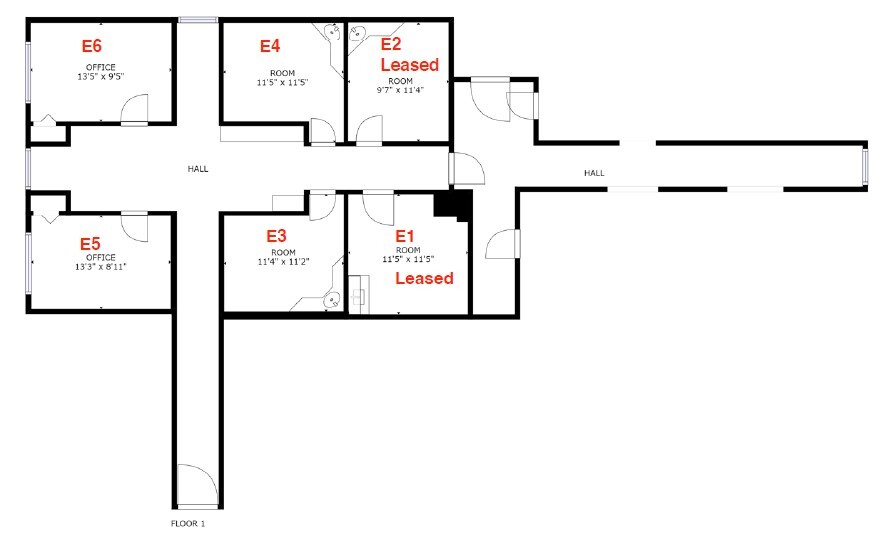 2710 College Ave, Alton, IL for lease Floor Plan- Image 1 of 8