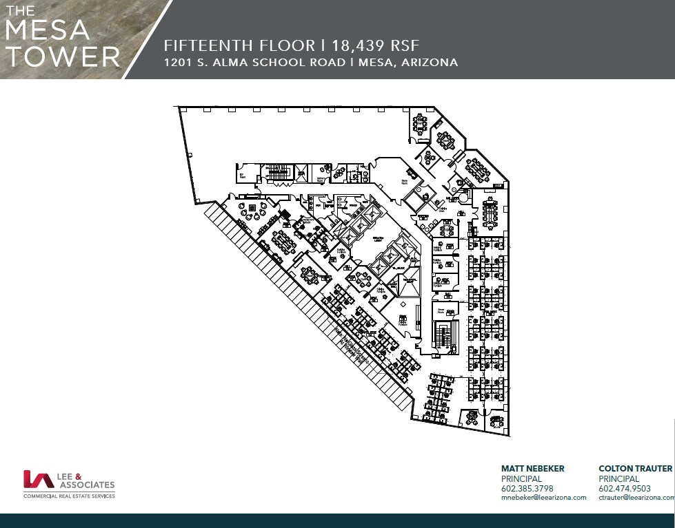 1201 S Alma School Rd, Mesa, AZ for lease Floor Plan- Image 1 of 1