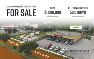 Real Estate and Laundromat Business for sale - Owner Financed Property