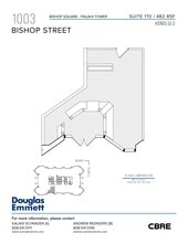 1001 Bishop St, Honolulu, HI for lease Site Plan- Image 1 of 1