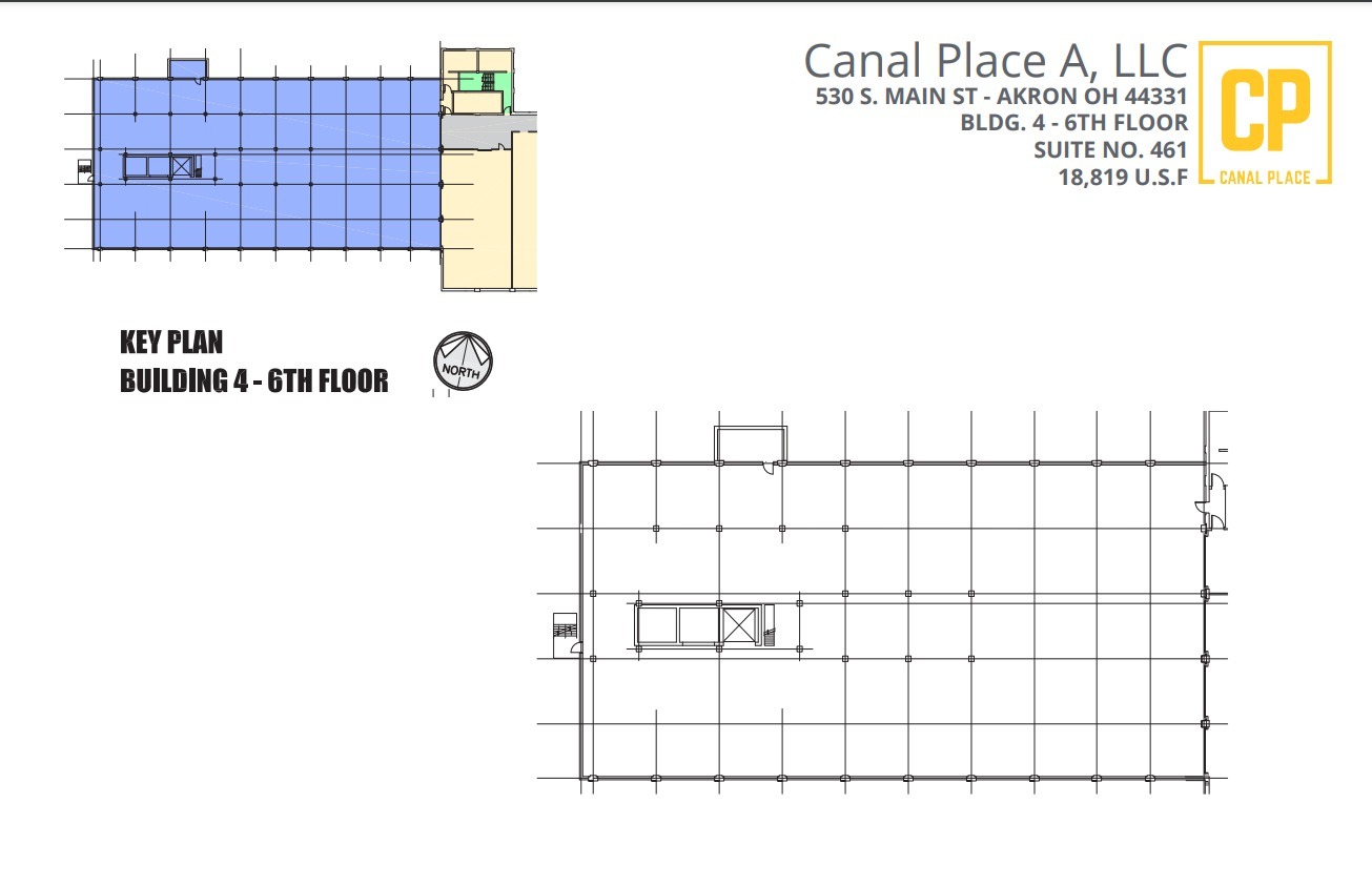 540 S Main St, Akron, OH for lease Floor Plan- Image 1 of 1