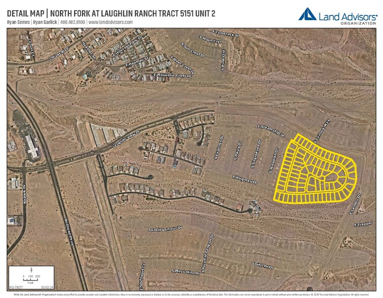 W-SWC Bullhead Parkway & Laughlin View Drive, Bullhead City, AZ for sale - Aerial - Image 3 of 7