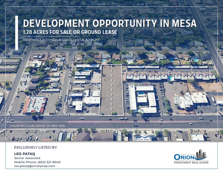 654 N Country Club Dr, Mesa, AZ for sale - Building Photo - Image 1 of 1