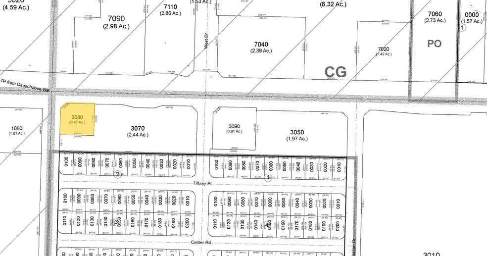 5980 Okeechobee Blvd, West Palm Beach, FL for sale - Plat Map - Image 3 of 22