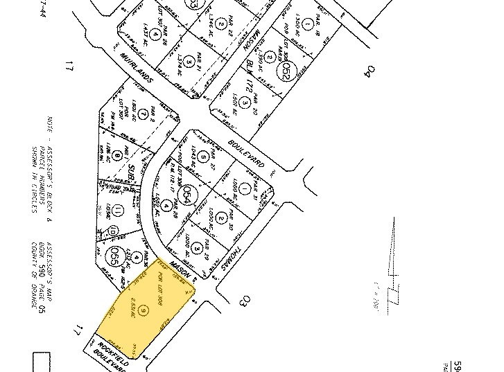 18-38 Thomas, Irvine, CA for lease - Plat Map - Image 2 of 21