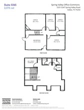 5331-5335 Spring Valley Rd, Dallas, TX for lease Floor Plan- Image 1 of 1