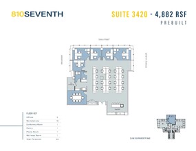 810 Seventh Ave, New York, NY for lease Floor Plan- Image 1 of 1