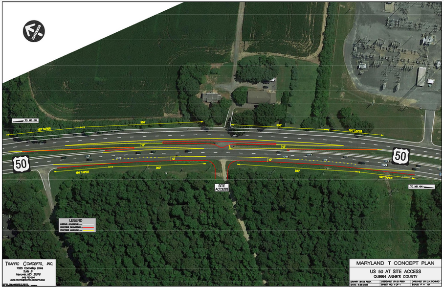 306 Lake Dr, Queenstown, MD for lease - Site Plan - Image 2 of 2