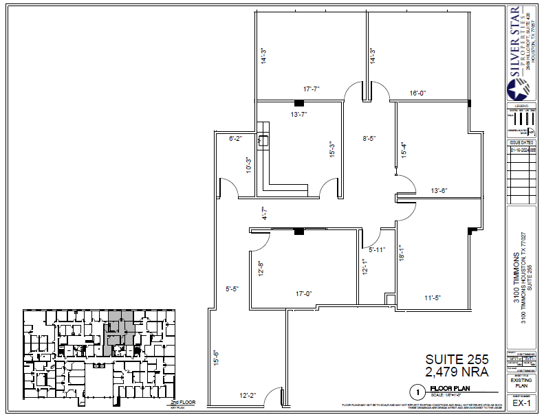 3100 Timmons Ln, Houston, TX for lease Floor Plan- Image 1 of 1