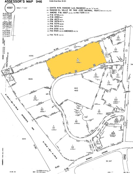 7020 Koll Center Pky, Pleasanton, CA for lease - Plat Map - Image 2 of 3