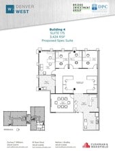 13949 W Colfax Ave, Lakewood, CO for lease Floor Plan- Image 1 of 1