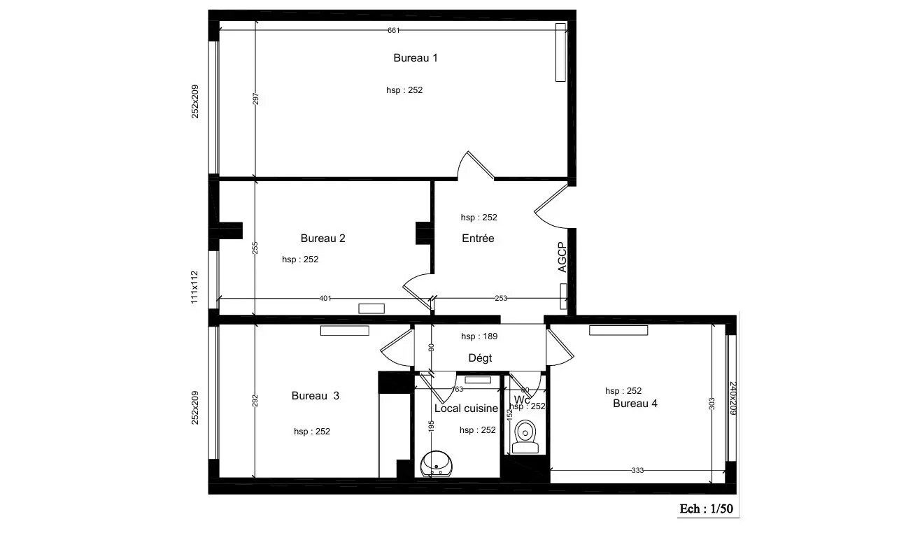 Paris, PAR 75014 -  -  - Floor Plan - Image 1 of 1