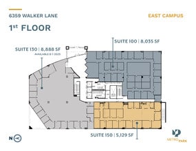 6350 Walker Ln, Alexandria, VA for lease Floor Plan- Image 1 of 1