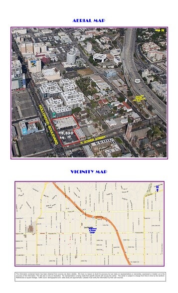 6125 Hollywood Blvd, Los Angeles, CA for lease - Site Plan - Image 3 of 3