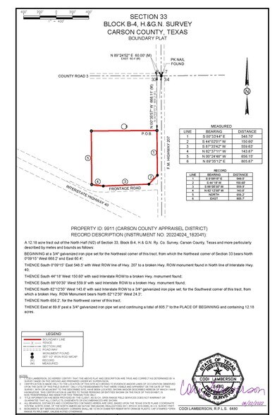 I-40 & Hwy 207, Panhandle, TX for sale - Building Photo - Image 2 of 2