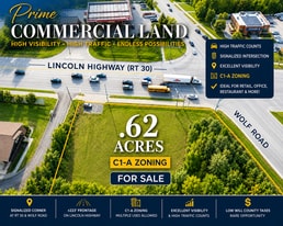 11140 Lincoln Hwy, Mokena IL - Land