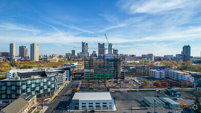 500 W Broad St, Columbus, OH - AERIAL  map view - Image1