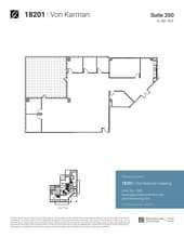18301 Von Karman Ave, Irvine, CA for lease Floor Plan- Image 1 of 2