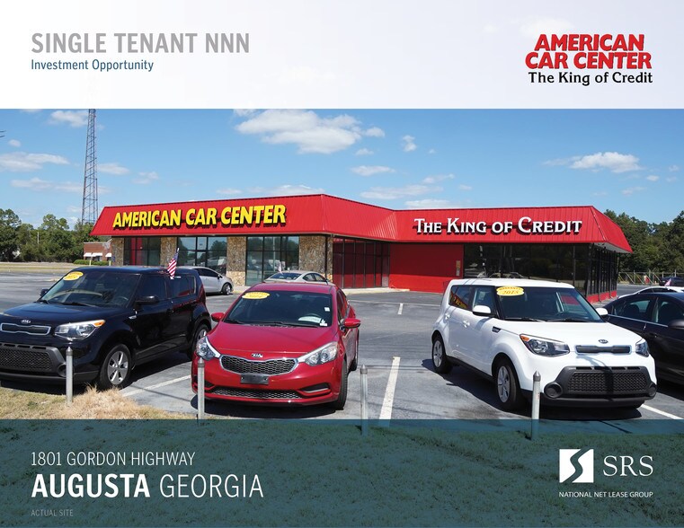 1801 Gordon Hwy, Augusta, GA for sale - Building Photo - Image 1 of 1
