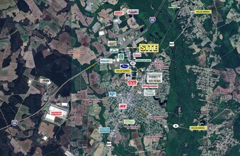 906 Radford Blvd, Dillon, SC - AERIAL map view