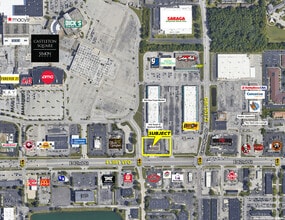 6288 E 82nd St, Indianapolis, IN - AERIAL  map view - Image1