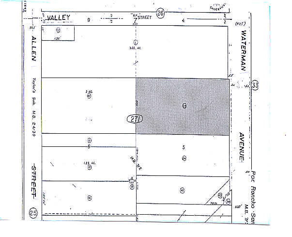 336 S Waterman Ave, San Bernardino, CA for lease - Plat Map - Image 2 of 13