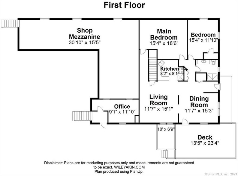 49 Jacks Bridge Rd, Woodbury, CT for sale - Floor Plan - Image 2 of 13