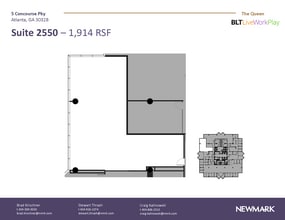 6 Concourse Pky NE, Atlanta, GA for lease Floor Plan- Image 1 of 1