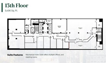 505 University Ave, Toronto, ON for lease Floor Plan- Image 1 of 1