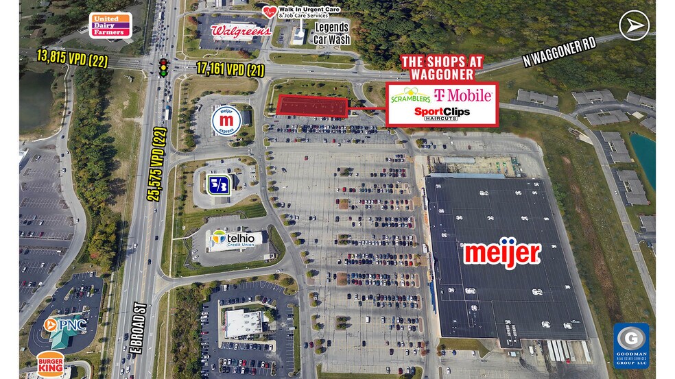 7940-7970 E Broad St, Reynoldsburg, OH for sale - Aerial - Image 1 of 1