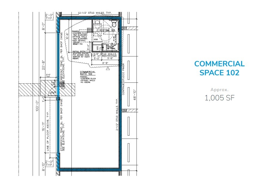 1602 S Coast Hwy, Oceanside, CA 92054 - Unit 102 -  - Floor Plan - Image 1 of 1