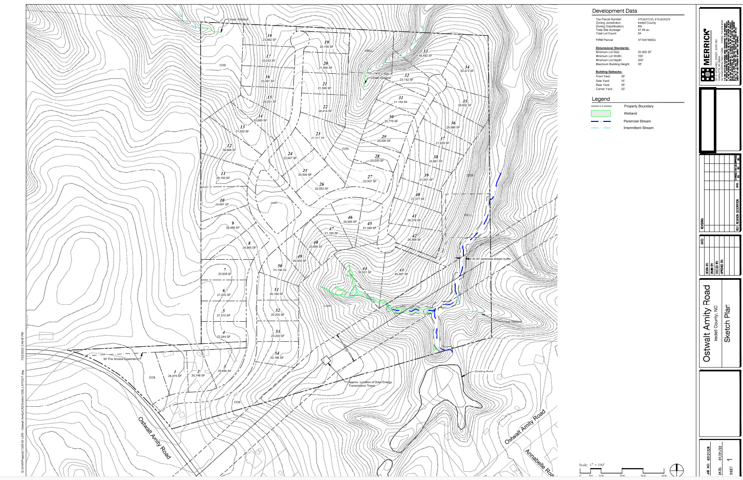 603 Ostwalt Amity Rd, Troutman, NC for sale Site Plan- Image 1 of 9