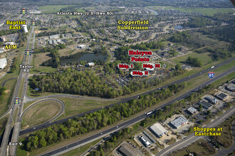 Halcyon Summit Dr, Montgomery, AL - aerial  map view