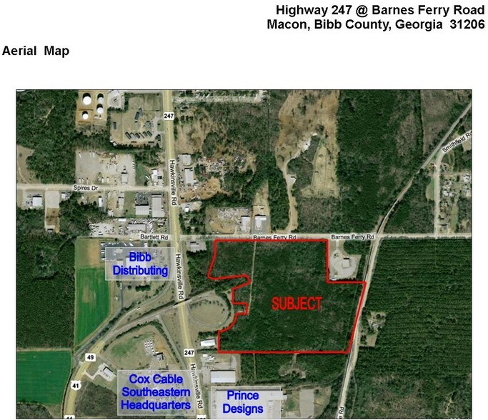 Barnes Ferry Rd, Macon, GA for sale - Building Photo - Image 1 of 1