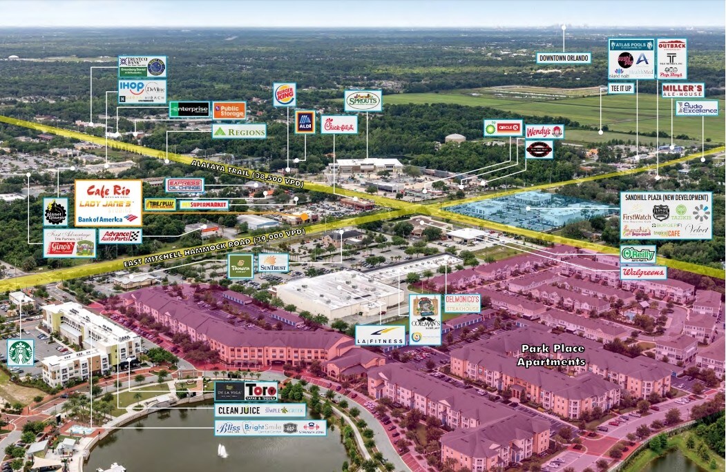 92 E Mitchell Hammock Rd, Oviedo, FL 32765 Oviedo Shoppes