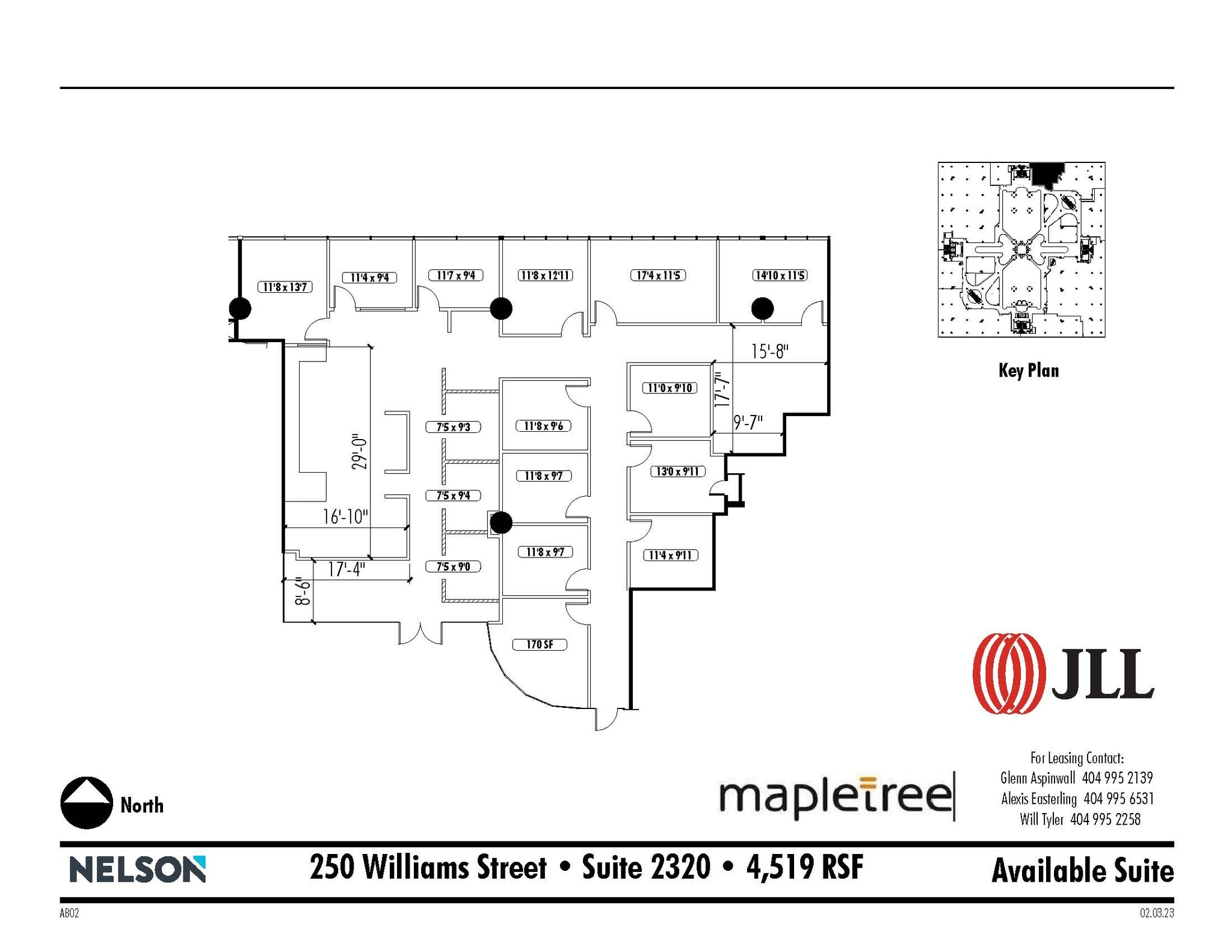 250 Williams St NW, Atlanta, GA for lease Floor Plan- Image 1 of 1