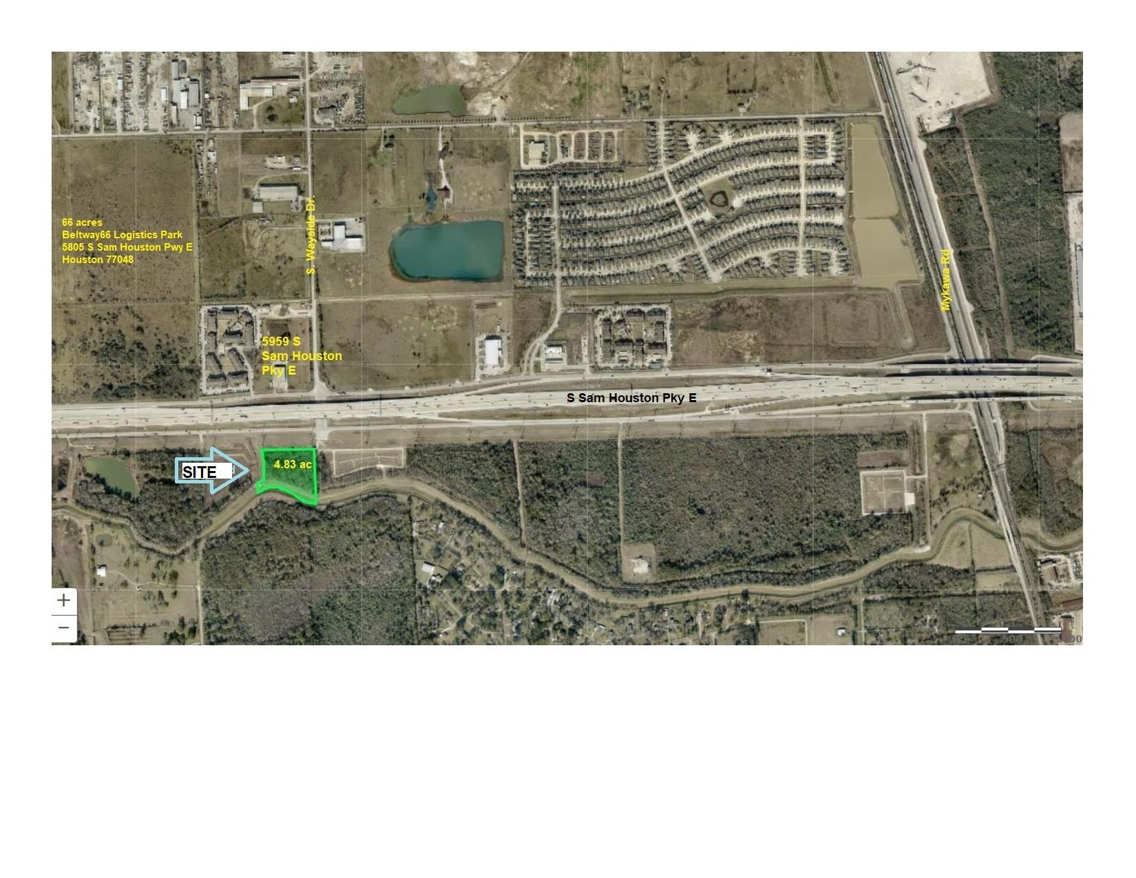 S Sam Houston Pkwy E, Houston, TX for sale Aerial- Image 1 of 1