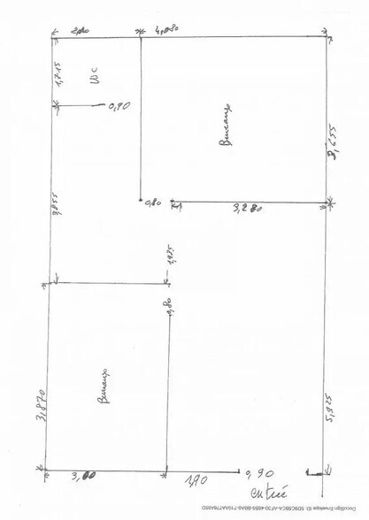 Office in Drumettaz-Clarafond for lease - Floor Plan - Image 2 of 3