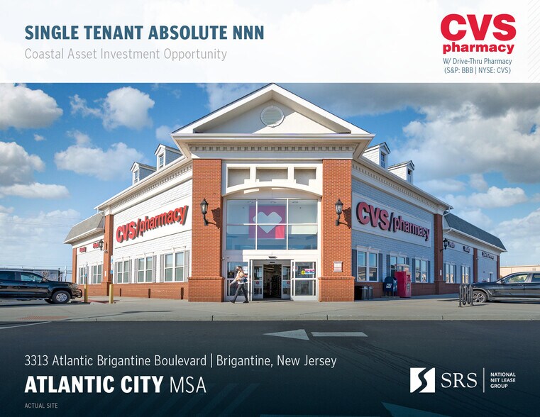 3313 Atlantic Brigantine Blvd, Brigantine, NJ for sale - Building Photo - Image 1 of 1