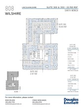 808 Wilshire Blvd, Santa Monica, CA for lease Floor Plan- Image 2 of 2