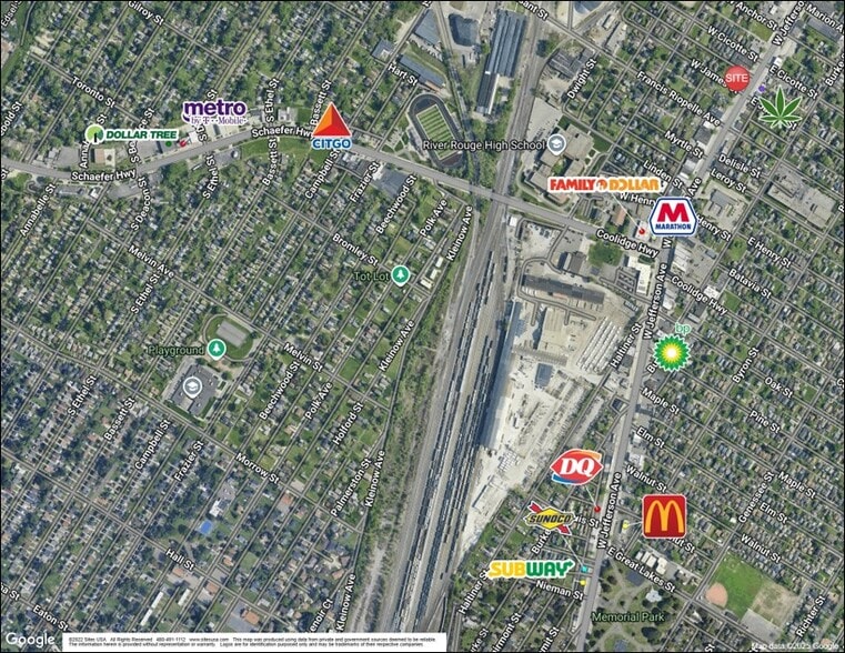 10288 W Jefferson Ave, River Rouge, MI for sale - Building Photo - Image 2 of 2