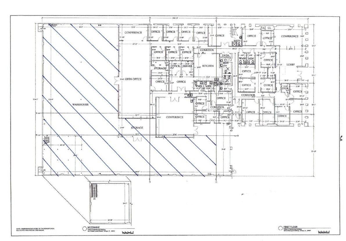 4913 W Laurel St, Tampa, FL for lease Floor Plan- Image 1 of 1