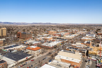 151 S College Ave, Fort Collins, CO - aerial  map view