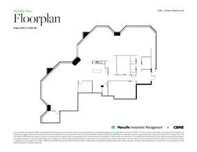 10180 101 St NW, Edmonton, AB for lease Floor Plan- Image 1 of 1